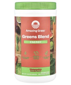 Amazing Grass, Greens Blend, Energy, Watermelon, 14.8 oz (420 g)