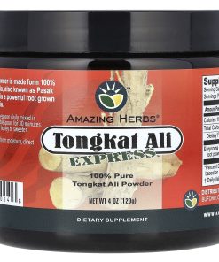 Amazing Herbs, Tongkat Ali Express Powder, 4 oz (120 g)
