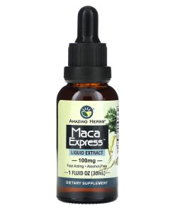 Amazing Herbs, Maca Express Liquid Extract, 100 mg, 1 fl oz (30 ml)