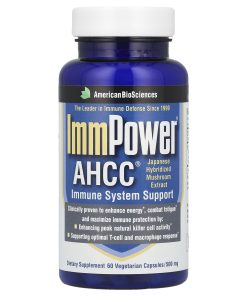 American Biosciences, ImmPower® AHCC®, 500 mg, 60 Vegetarian Capsules