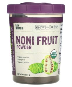 BareOrganics, Raw Organic Noni Fruit Powder, 8 oz (227 g)