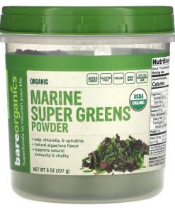 BareOrganics, Marine Super Greens Powder, 8 oz (227 g)