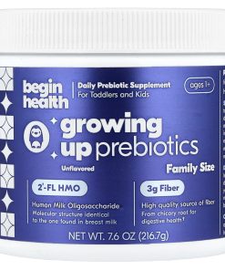 Begin Health, Kids, Growing Up Prebiotics, Ages 1+, Unflavored, 7.6 oz (216.7 g)