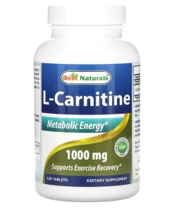 Best Naturals, L-Carnitine, 1,000 mg, 120 Tablets