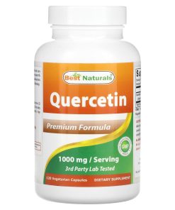 Best Naturals, Quercetin, 120 Vegetarian Capsules (500 mg per Capsule)