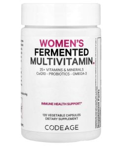 Codeage, Women's Fermented Multivitamin, 120 Vegetable Capsules