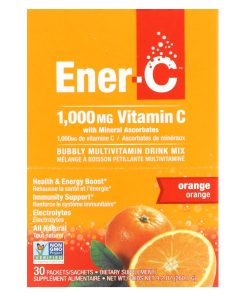 Ener-C, Vitamin C, Multivitamin Drink Mix, Orange, 1,000 mg, 30 Packets, 0.3 oz (8.67 g) Each