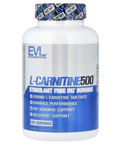 EVLution Nutrition, L-Carnitine500®, 500 mg, 120 Capsules