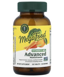 MegaFood, Women's 40+ Advanced Multivitamin, 120 Tablets