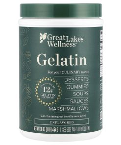 Great Lakes Wellness, Gelatin, Unflavored, 16 oz (454 g)