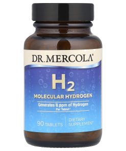 Dr. Mercola, H2 Molecular Hydrogen, 90 Tablets (80 mg per Tablet)