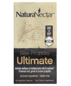 NaturaNectar, Bee Propolis Ultimate, 60 Vegetable Capsules