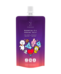 Everydaze, Essential C's Konjac Jelly, Lychee, 5.07 fl oz (150 ml)