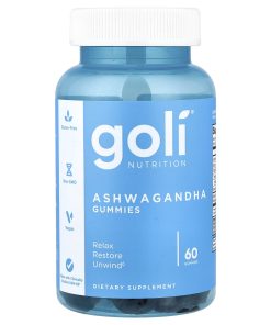 Goli Nutrition, Ashwagandha Gummies, 60 Gummies
