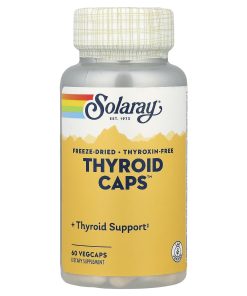 Solaray, Thyroid Caps™, Freeze Dried, 60 VegCaps