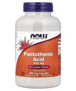 NOW Foods, Pantothenic Acid, 250 Veg Capsules