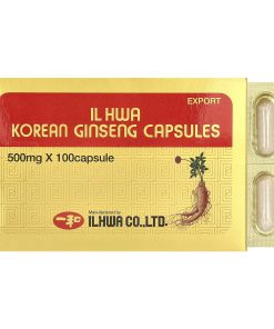 Ilhwa, Korean Ginseng, 500 mg, 100 Capsules