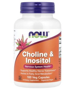 NOW Foods, Choline & Inositol, 100 Veg Capsules