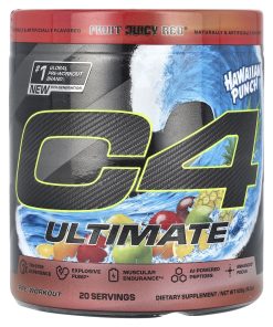 Cellucor, C4 Ultimate, Pre-Workout, Hawaiian Punch® Fruit Juicy Red®, 14.3 oz (406 g)